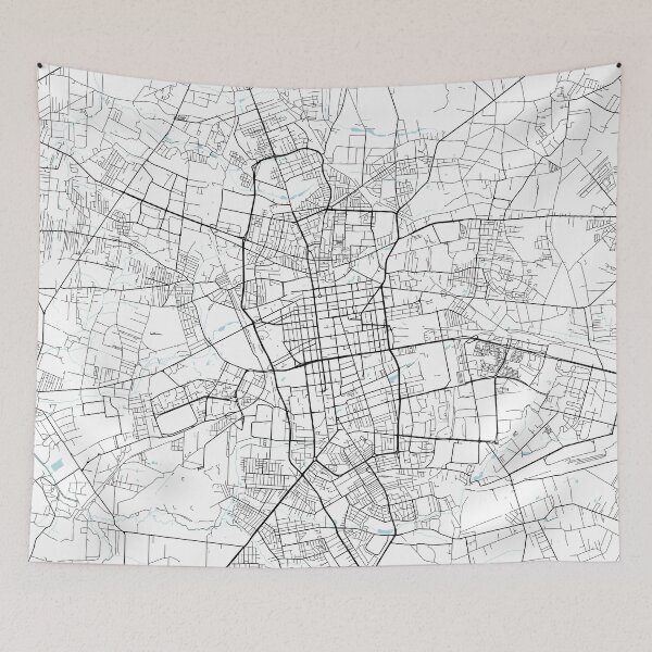 Item preview, Lodz City Map of Poland - Circle designed and sold by deMAP.