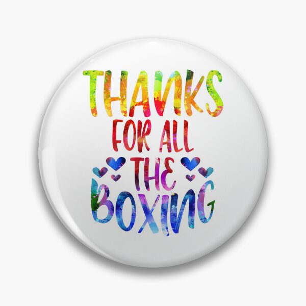 Item preview, Thanks For All The Boxing watercolor designed and sold by Byrd-Maureen.