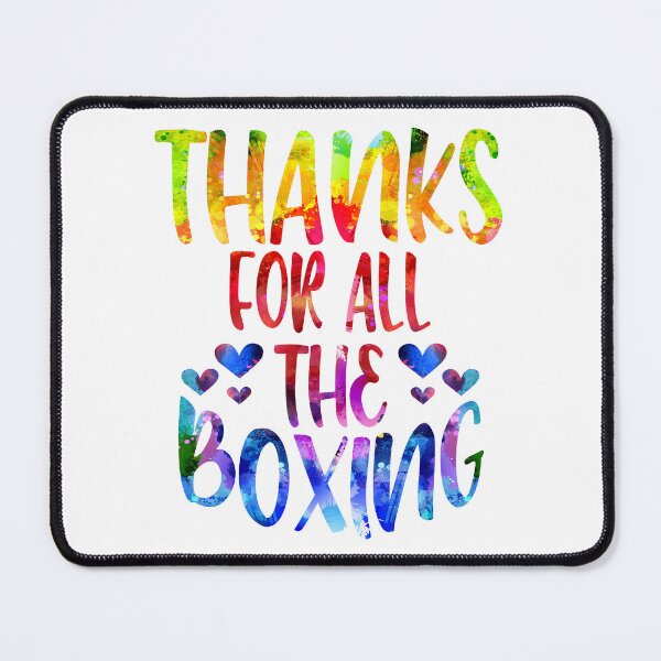 Item preview, Thanks For All The Boxing watercolor designed and sold by Byrd-Maureen.
