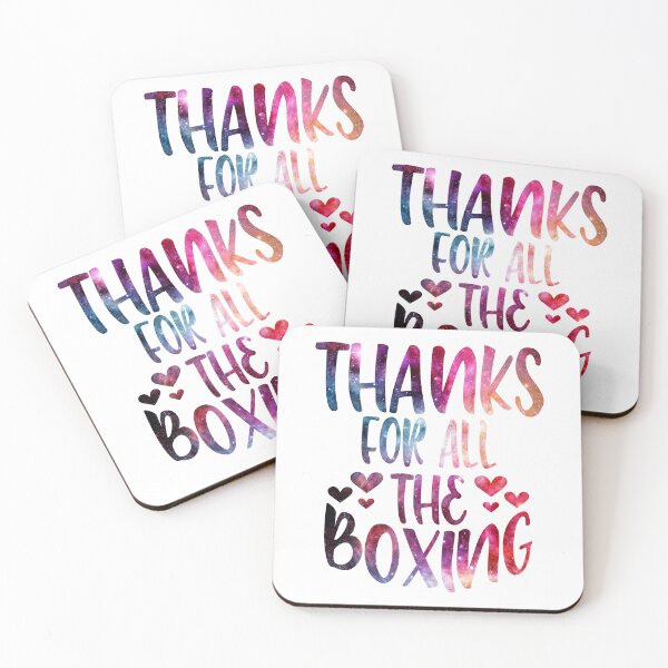 Item preview, Thanks For All The Boxing galaxy designed and sold by Byrd-Maureen.