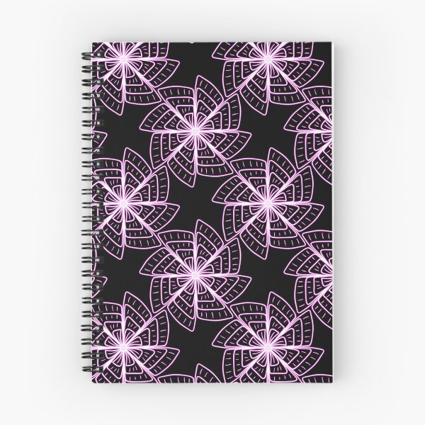 Item preview, Abstract Neon Fan Flower Pattern designed and sold by thesnowwhyte.