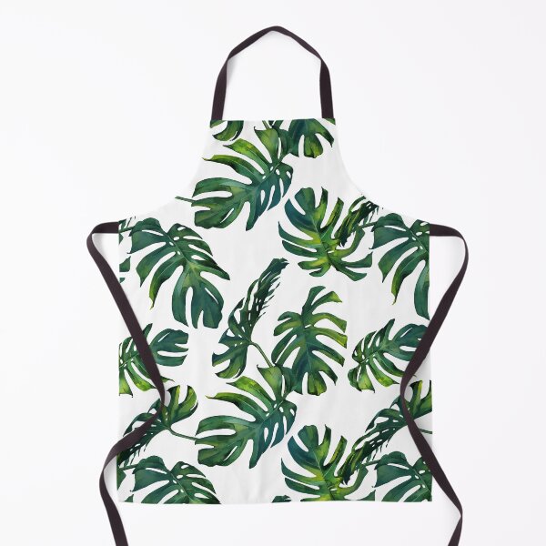 Item preview, Watercolor Monstera Tropical Amazonian Palm Leaves designed and sold by meggydesigns.