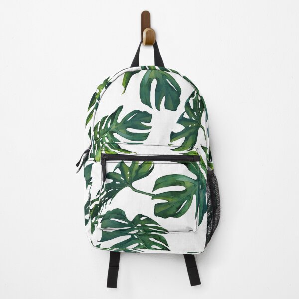 Item preview, Watercolor Monstera Tropical Amazonian Palm Leaves designed and sold by meggydesigns.