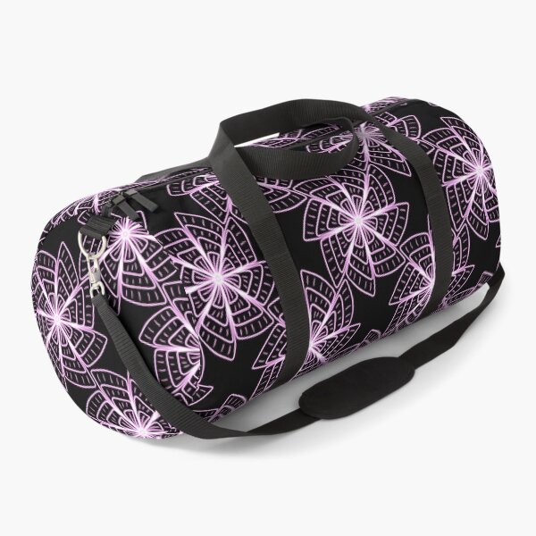 Item preview, Abstract Neon Fan Flower Pattern designed and sold by thesnowwhyte.