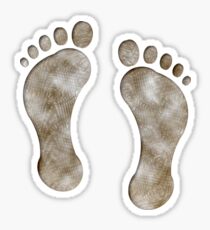 Surf Feet Sticker