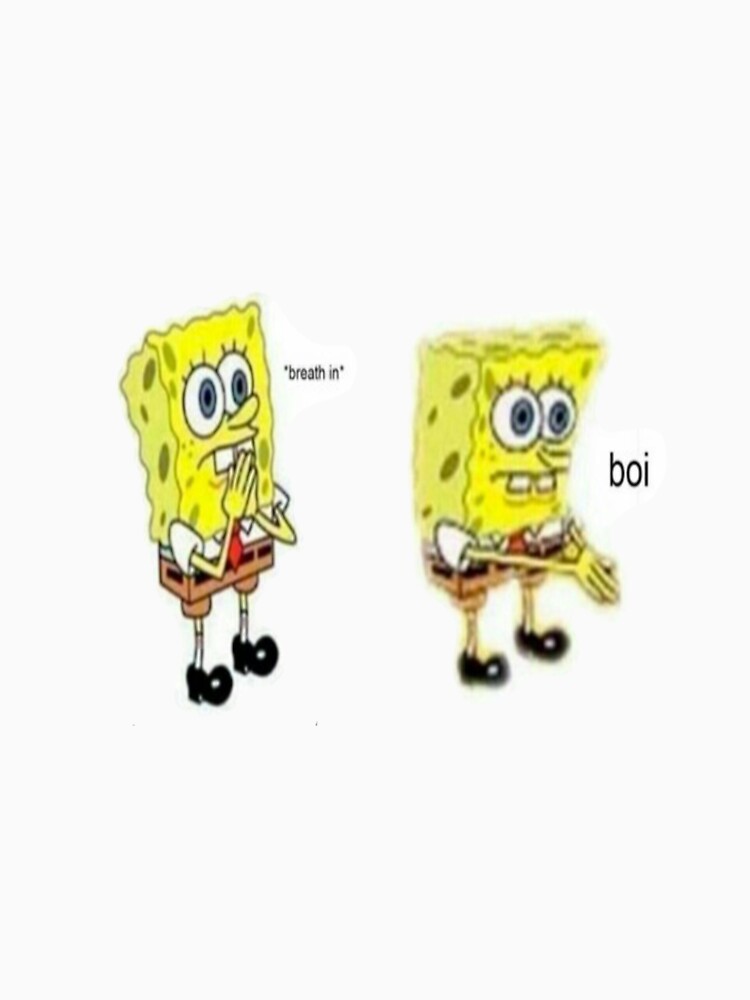 "*Breath In* Boi / Spongebob set" T-shirt by crumpetstrumpet | Redbubble