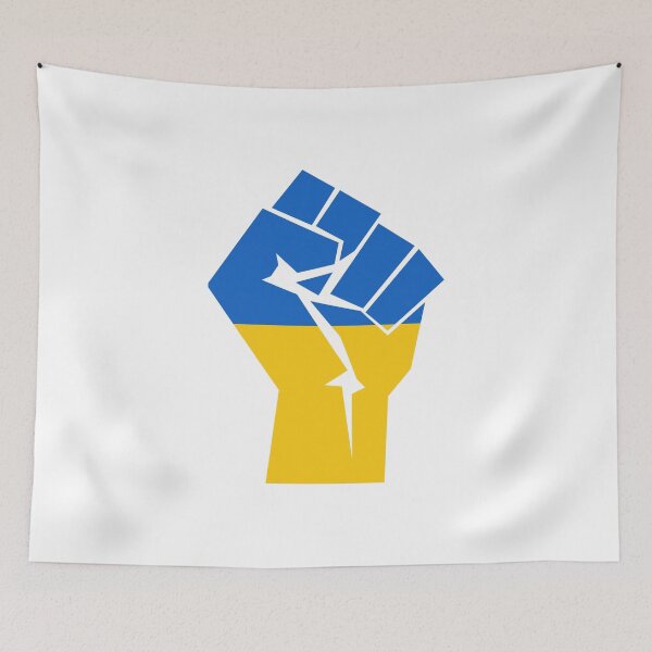 Item preview, Stand with Ukraine Fist - Russia Ukraine War - support ukraine designed and sold by CaitU.