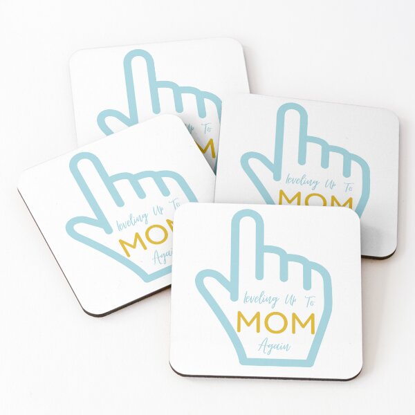 Item preview, Leveling up to mom again positive lovely quote designed and sold by Coolclassy.