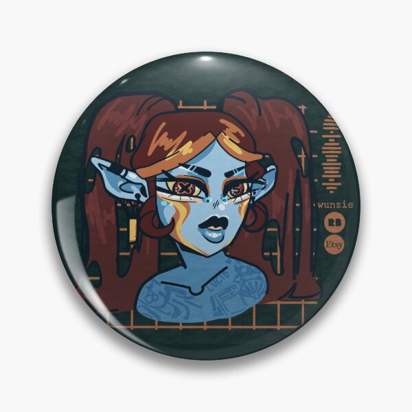 Item preview, Rina Sawayama inspired girl sticker designed and sold by wunzie.