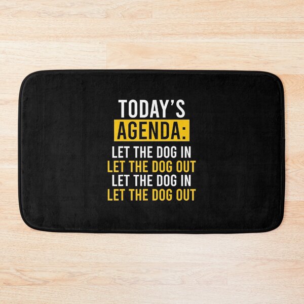Item preview, Let the Dog In Let the Dog Out . designed and sold by JuneSalazar.