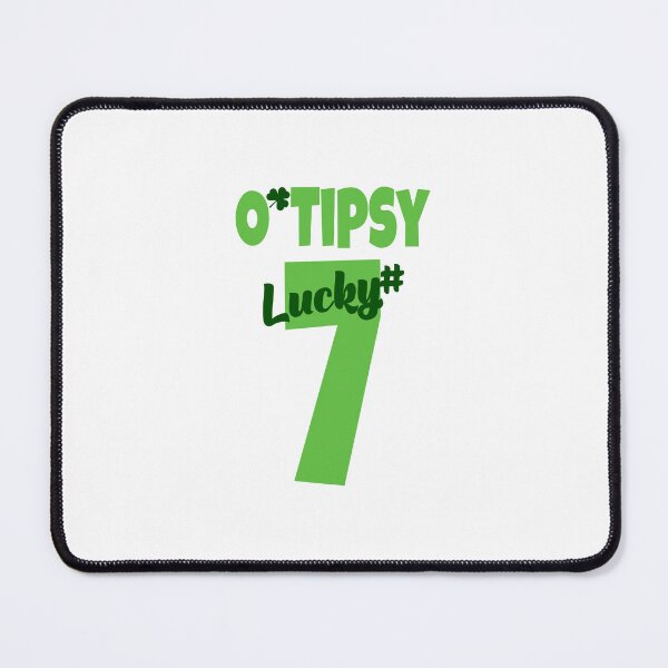 Item preview, O’Tipsy Lucky #7 Baseball Style designed and sold by PawsitiveMum.