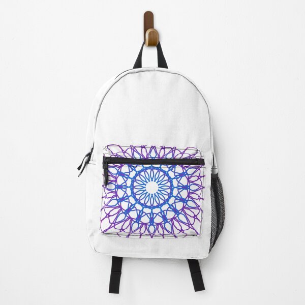 Item preview, Blue and purple hue flower line art NFT designed and sold by AurelsPrints.