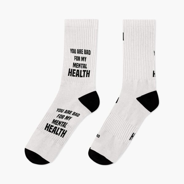 Item preview, funny you are bad for my mental health designed and sold by Crystakim.