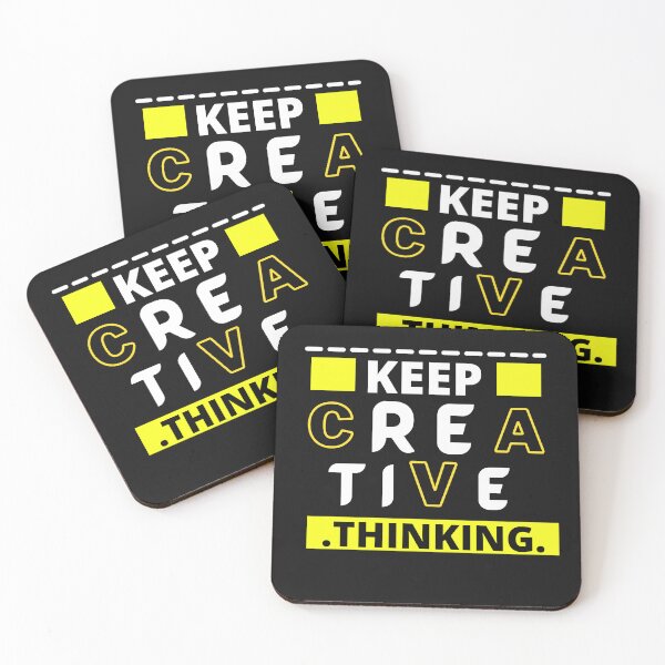 Item preview, KEEP CREATIVE THINKING-T-Shirt designed and sold by selly1232.