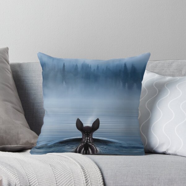 Item preview, Swimming Morning Deer designed and sold by Patience Melton.