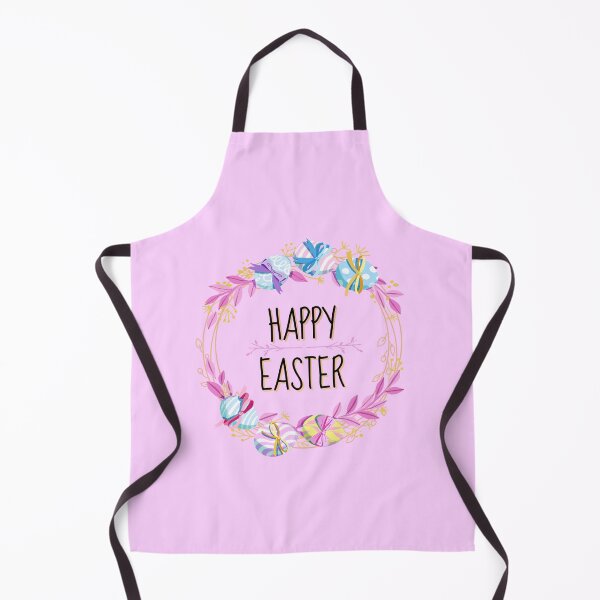 Item preview, Happy Easter Celebration Pastel Wreath designed and sold by LusDigiArt.