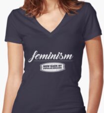Feminism - now back by popular demand Women's Fitted V-Neck T-Shirt