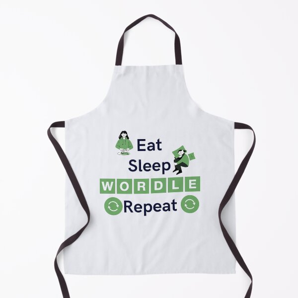 Item preview, Eat Sleep Wordle Repeat designed and sold by Snorg  Tees ⭐⭐⭐⭐⭐.