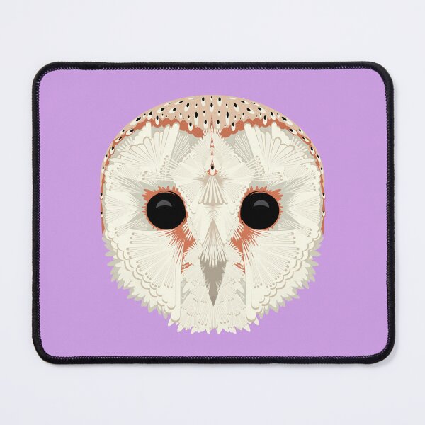 Item preview, Barn Owl - Purple designed and sold by Elisa Yinh Creative.