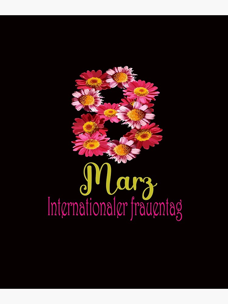 März Internationaler frauentag Poster