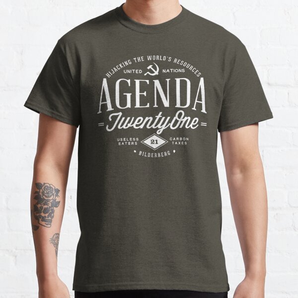 Agenda 21 T-shirt classique