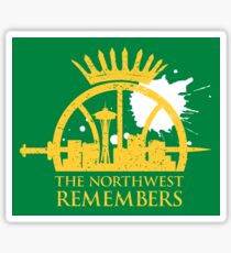 The Northwest Remembers Sticker