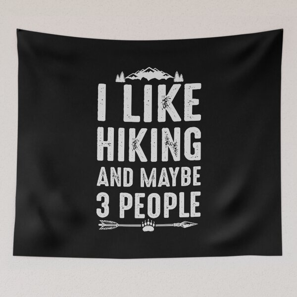 Item preview, I like hiking designed and sold by iskapa.
