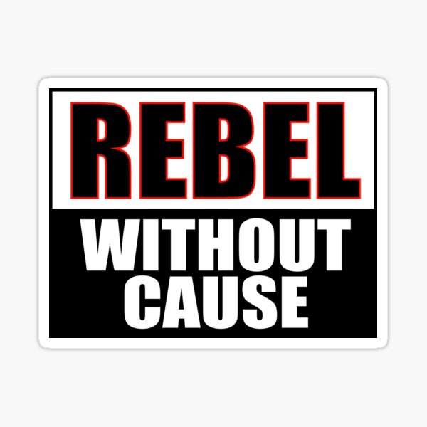 Item preview, rebel without a cause designed and sold by JPS-CREATIONS.