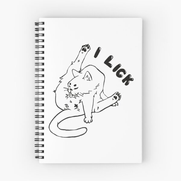 Item preview, I LICK cat Premium  designed and sold by BluMankuma.
