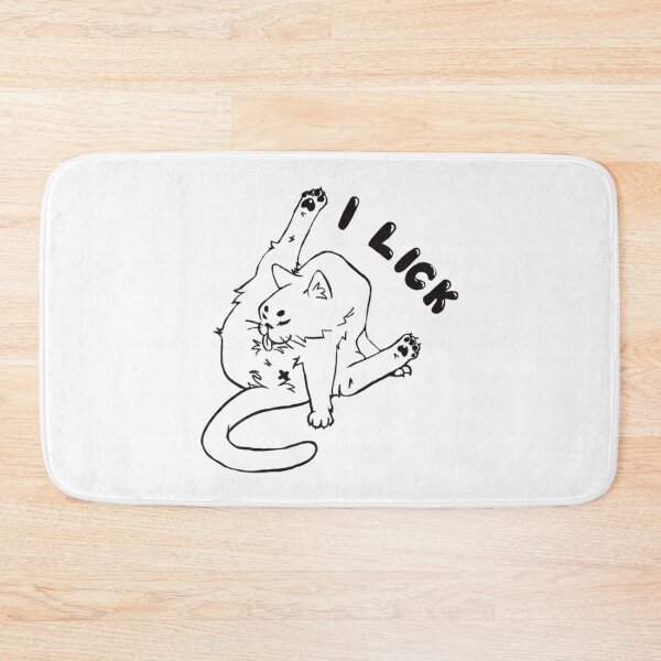 Item preview, I LICK cat Premium  designed and sold by BluMankuma.