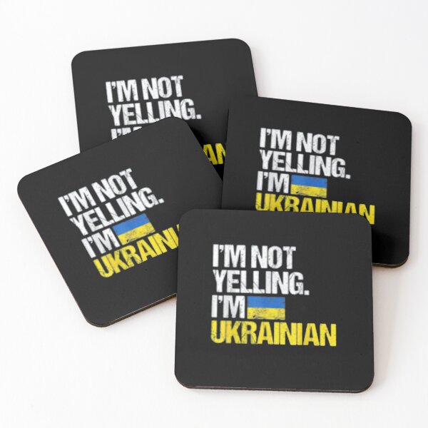 Item preview, Im Not Yelling Im Ukrainian designed and sold by hamzah EL ⭐⭐⭐⭐⭐.