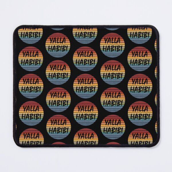 Item preview, Yalla Habibi Retro Arabic Arab Arabian Sweetheart Islam Muslim Gift designed and sold by Style4You24.