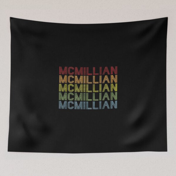 Item preview, Mcmillian Name T Shirt - Mcmillian Vintage Retro Mcmillian Name Gift Item Tee designed and sold by chezeva.