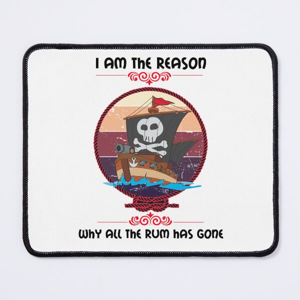 Item preview, Sailor, sailing, pirate ship, jolly roger, pirate quote designed and sold by mmammammira.