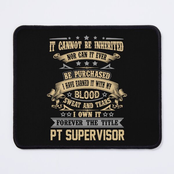 Item preview, Pt Supervisor T Shirt - Forever The Title Job Gift Item Tee designed and sold by celiagomez456.