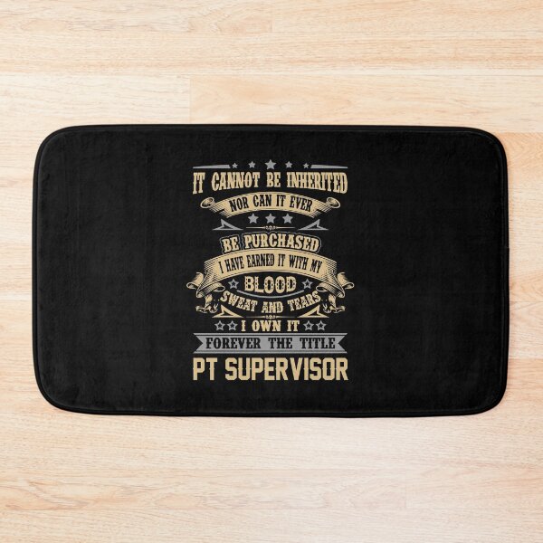 Item preview, Pt Supervisor T Shirt - Forever The Title Job Gift Item Tee designed and sold by celiagomez456.