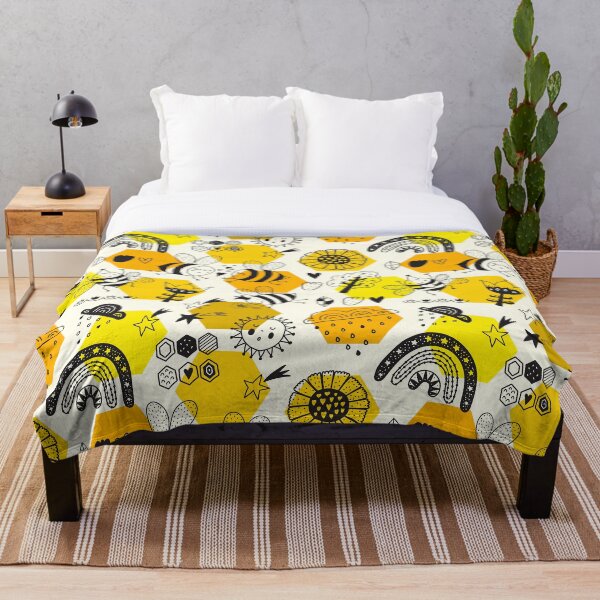 Item preview, Bees pattern designed and sold by VariousPatterns.