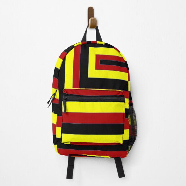 Item preview, red,black and yellow rectangles designed and sold by nigejohn.