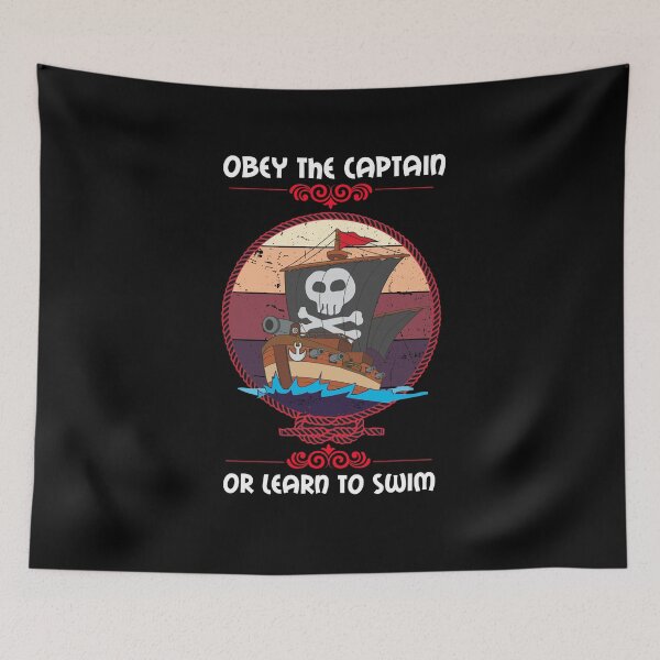 Item preview, Sailor, sailing, pirate ship, jolly roger, pirate quote designed and sold by mmammammira.