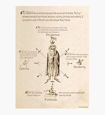 Fiore dei Liberi Getty Segno (English) Photographic Print