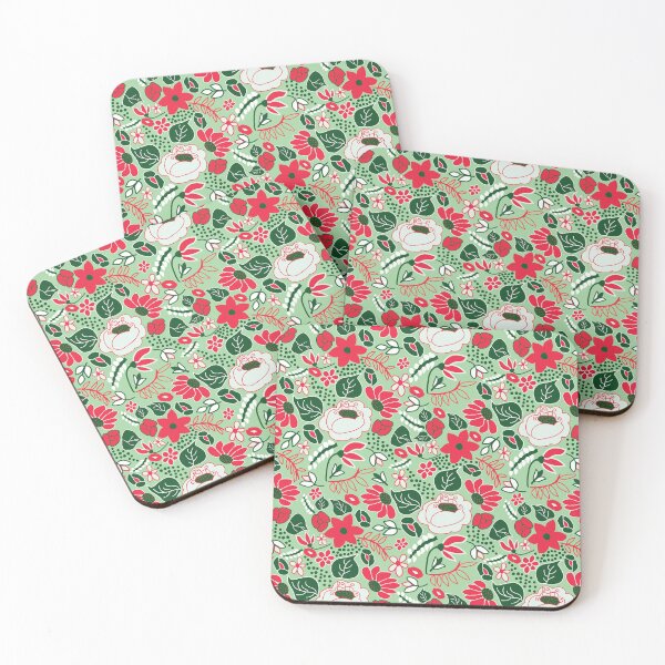 Item preview, Copy of 90s Folksy Floral small scale  designed and sold by Lozzie Eliza Designs.