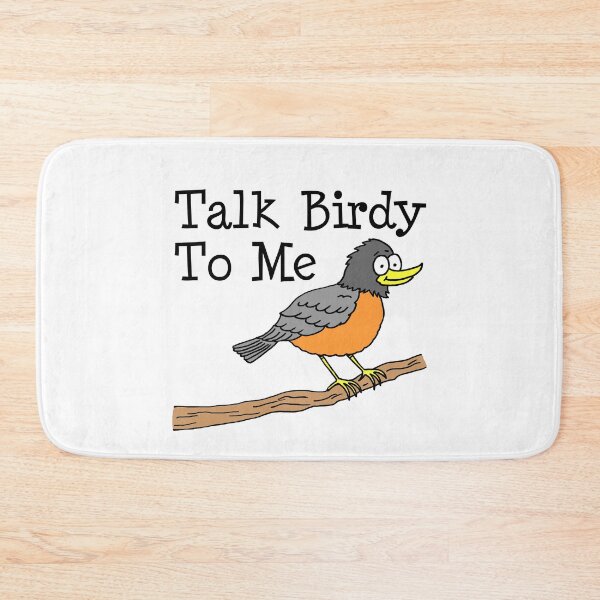 Item preview, Talk Birdy To Me Bird Pun designed and sold by jaycartoonist.