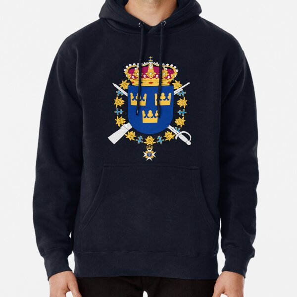 Swedish Air Force Viggen Patch (subdued) Pullover Hoodie for Sale