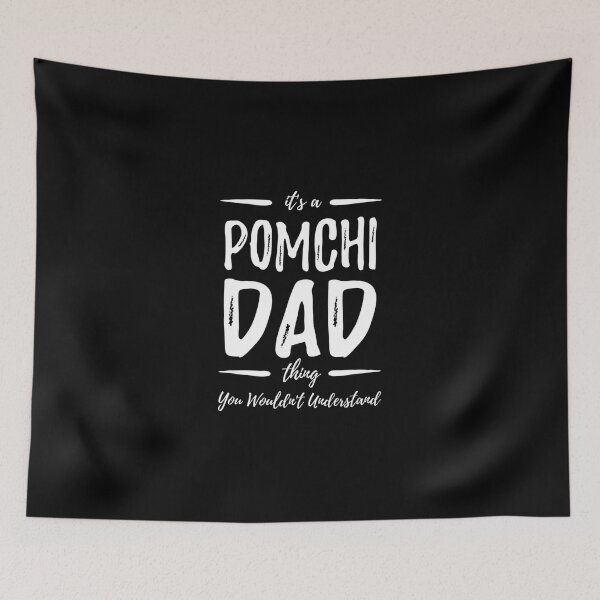 Item preview, Mens Pomchi Dad Thing Shirt Funny Gift Idea . designed and sold by JuneSalazar.