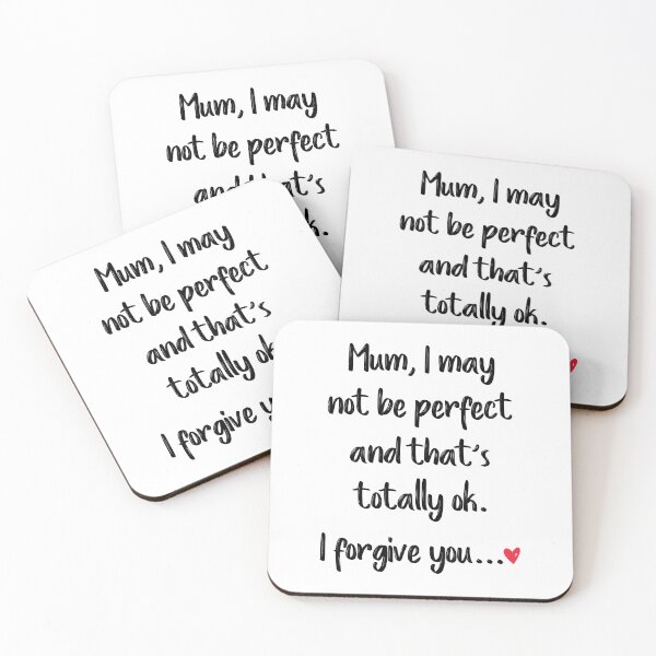 Item preview, Mum I May Not Be Perfect And That's Totally Ok I Forgive You - Gift For Mothers Day designed and sold by T-shirt For You.