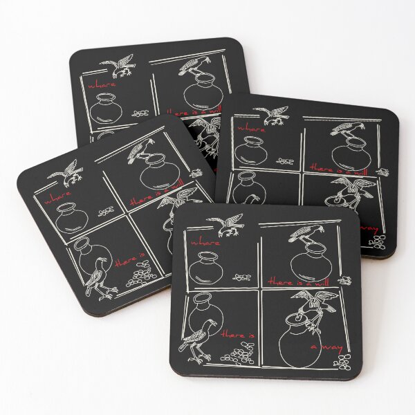 Item preview, The crow and the pitcher designed and sold by SatyaYug.