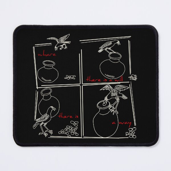 Item preview, The crow and the pitcher designed and sold by SatyaYug.