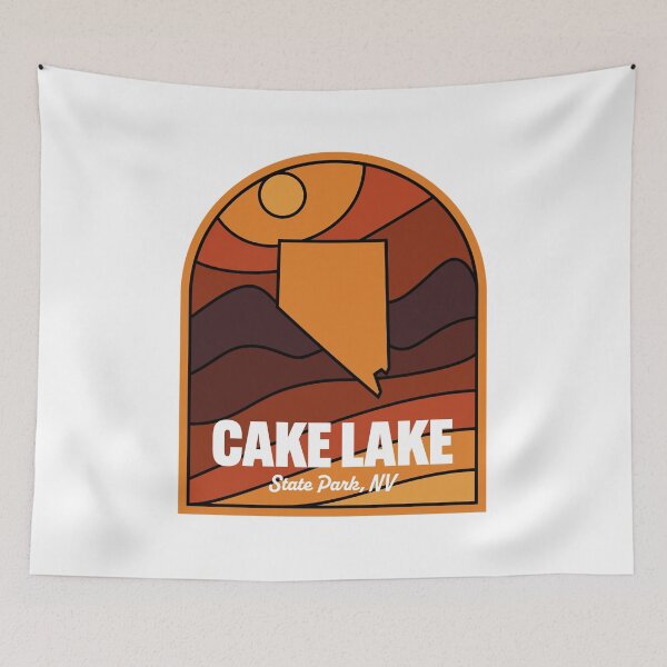 Item preview, Cake Lake State Park Nevada designed and sold by HalpinDesign.