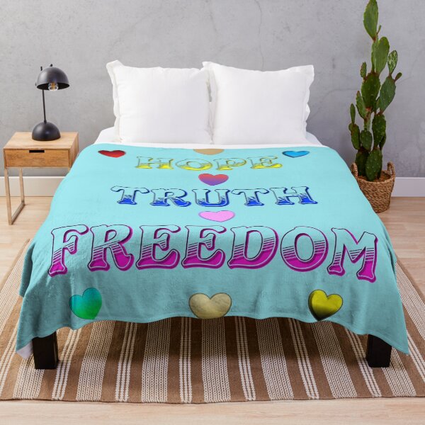 Item preview, Hope Truth Freedom Love Thy Neighbor designed and sold by captainpeter.