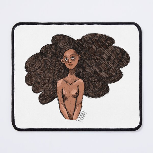 Item preview, afro girl designed and sold by meligvogt.